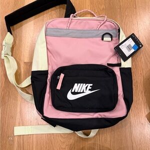 Nike Yellow/Green and Pink Backpack